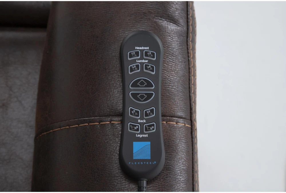 Clive Brown Power Lift Recliner With Power Headrest, Lumbar & USB 7 Clive Brown Power Lift Recliner With Power Headrest, Lumbar & USB - Image 7