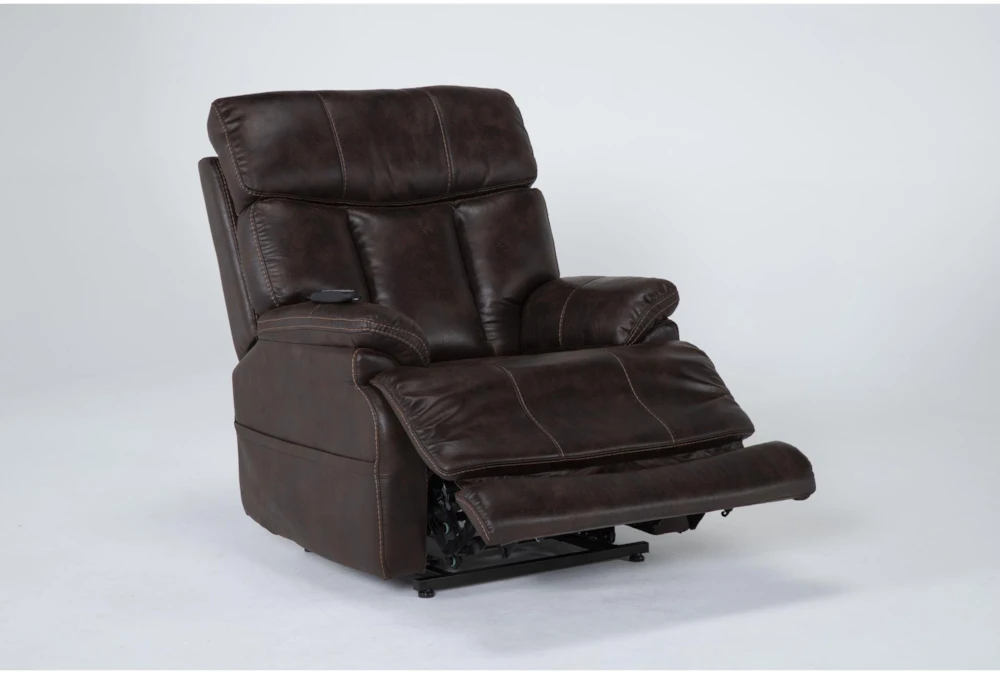 Clive Brown Power Lift Recliner With Power Headrest, Lumbar & USB 3 Clive Brown Power Lift Recliner With Power Headrest, Lumbar & USB - Image 3