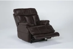 Clive Brown Power Lift Recliner With Power Headrest, Lumbar & USB 15 Clive Brown Power Lift Recliner With Power Headrest, Lumbar & USB -Home Furniture 286171 brown fabric lift side 20