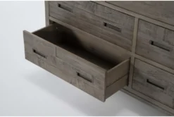 Corina 7 Drawer Dresser 8 Corina 7 Drawer Dresser -Home Furniture 286428 natural wood dresser detail 44