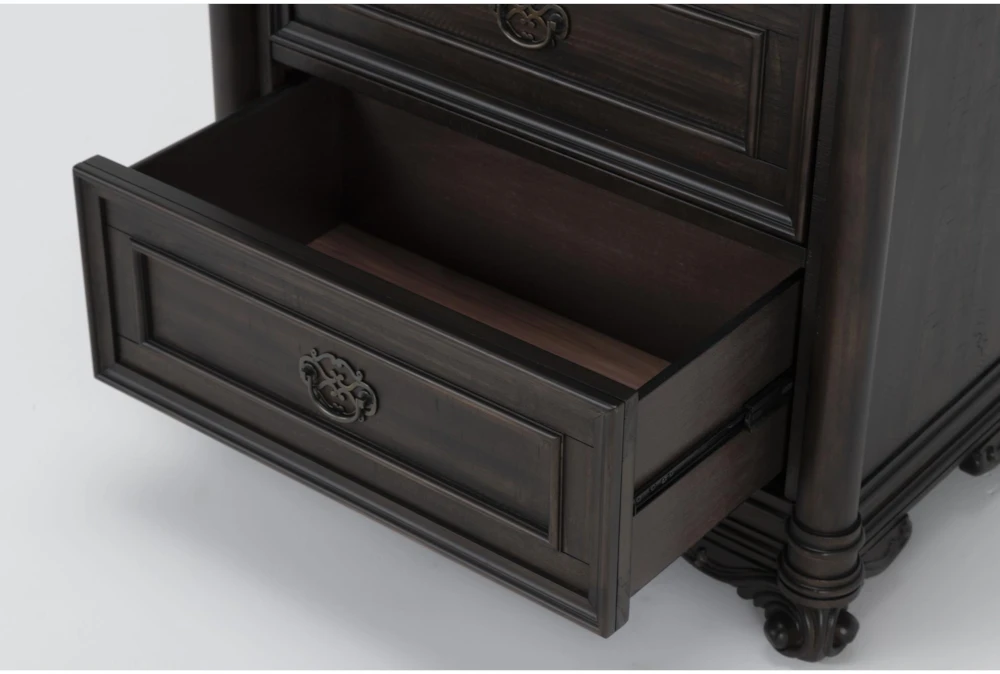 Remi 2 Drawer 29 Inch Nightstand With USB 4 Remi 2 Drawer 29 Inch Nightstand With USB - Image 4