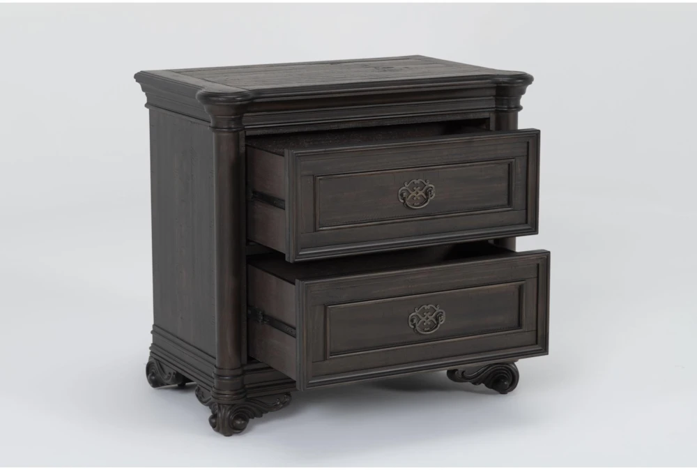 Remi 2 Drawer 29 Inch Nightstand With USB 3 Remi 2 Drawer 29 Inch Nightstand With USB - Image 3