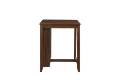 Joni Cherry 37" Storage Counter Set For 2 -Home Furniture 286848 brown wood counter height set side 15