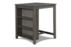 Joni Grey 37" Storage Counter Set For 2 15 Joni Grey 37" Storage Counter Set For 2 -Home Furniture 286849 grey wood counter height set side 14 1