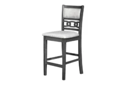 Joni Grey Round 42" Counter Set For 4 20 Joni Grey Round 42" Counter Set For 4 -Home Furniture 286855 grey wood counter height set detail 45 1