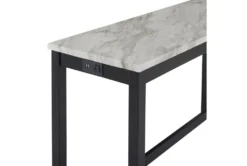 Janie Blue 4 Piece Console Bar Set -Home Furniture 286858 blue veneer console bar detail 44