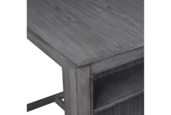 Kaine Gray 36" 3 Piece Storage Counter Set For 2 22 Kaine Gray 36" 3 Piece Storage Counter Set For 2 -Home Furniture 286860 grey wood counter height set detail 44