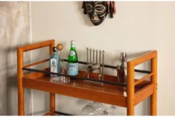 Alton Bar Cart -Home Furniture 286875 brown wood bar cart room 48