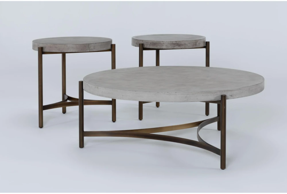 Stratus 3 Piece Coffee Table Set 2 Stratus 3 Piece Coffee Table Set - Image 2