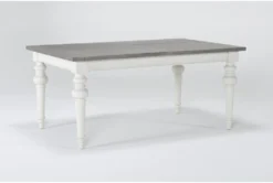 Edward 66" Dining Table -Home Furniture 287740 grey wood dining set side 19