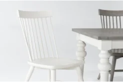 Edward 66" Dining Set With Bench For 6 -Home Furniture 287763 grey wood dining set detail 44