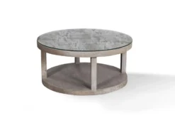 Nairobi Round Coffee Table With Storage
