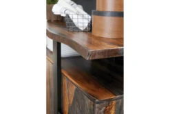 Simpson Server -Home Furniture 288706 brown wood buffet detail 45