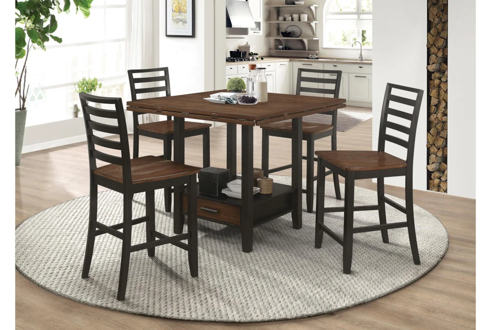 Jarvis 25" Counter Stool Set Of 2 2 Jarvis 25" Counter Stool Set Of 2 - Image 2