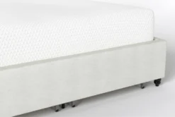 Sophia II California King Upholstered Storage 3 Piece Bedroom Set With Kincaid Chest Of Drawers + 2-Drawer Nightstand -Home Furniture 291957 beige fabric bedroom set detail 45