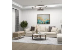 43X19 Beige Linen Storage Bench -Home Furniture 293304 beige linen bench room 95