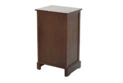 13X28 Brown Wood Storage Unit -Home Furniture 293407 brown multi media bar cabinet back 82