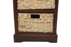 13X28 Brown Wood Storage Unit -Home Furniture 293407 brown multi media bar cabinet detail 46