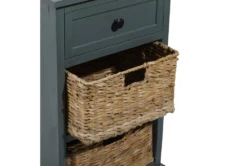 16X28 Blue Pine Storage Unit -Home Furniture 293408 blue multi media bar cabinet detail 45