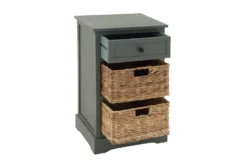 16X28 Blue Pine Storage Unit -Home Furniture 293408 blue multi media bar cabinet front 03