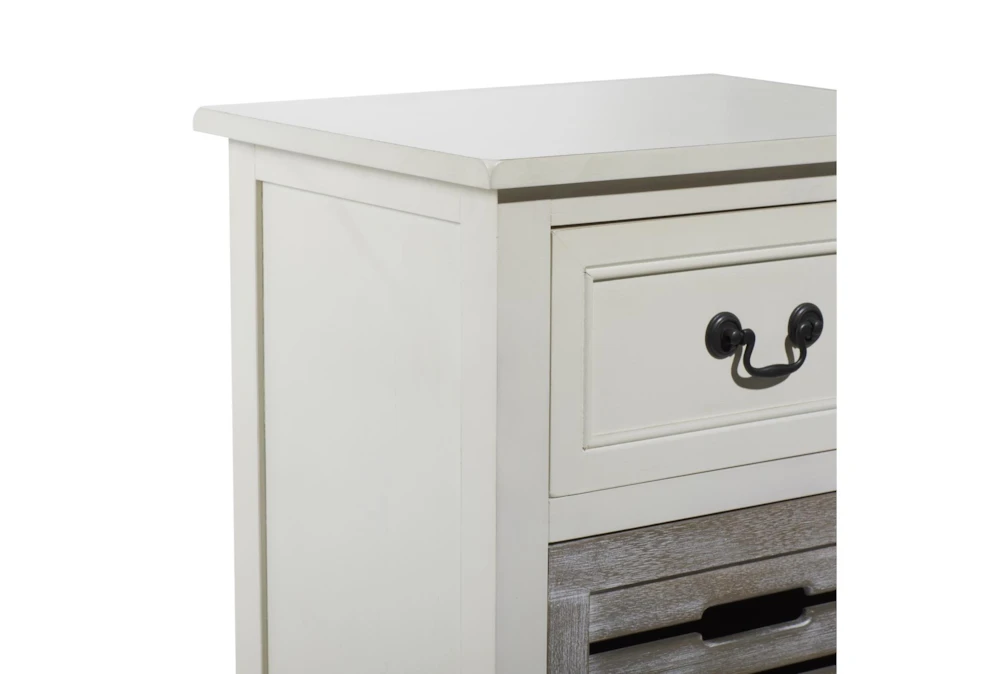 13X28 White Wood Storage Unit 5 13X28 White Wood Storage Unit - Image 5