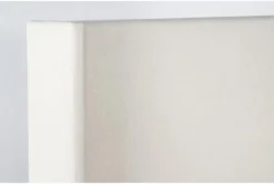 Halle Queen Upholstered Shelter Bed -Home Furniture 293448 beige fabric bed detail 44