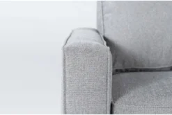 Mathers Oyster 64" Loveseat -Home Furniture 294379 grey fabric loveseat detail 45