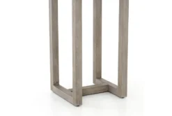 Stapleton Grey Outdoor Bar Table 11 Stapleton Grey Outdoor Bar Table -Home Furniture 294569 brown wood bistropub table detail 44