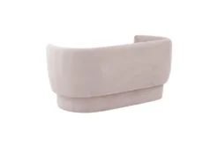 Lydia 63" Blush Velvet Settee -Home Furniture 294754 pink fabric settee back 82