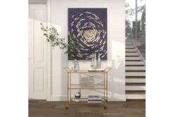 Brass Rolling Bar Cart -Home Furniture 295266 yellow metal bar cart room 86