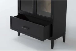 Magnolia Home Stella Curio By Joanna Gaines 10 Magnolia Home Stella Curio By Joanna Gaines -Home Furniture 296630 black wood cabinet detail 44