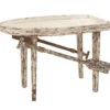 49X33 Light Brown Wood Accent Table