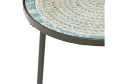 24X23 Black Iron Accent Table -Home Furniture 296953 black multi media accent table detail 44