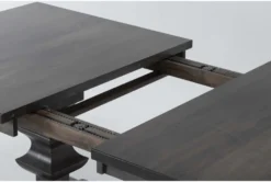 Barton Dew 104" Extension Dining Table -Home Furniture 297383 grey wood dining table detail 44