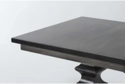 Barton Dew 104" Extension Dining Table -Home Furniture 297383 grey wood dining table detail 45