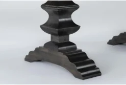 Barton Dew 104" Extension Dining Table -Home Furniture 297383 grey wood dining table detail 46