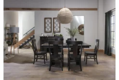 Barton Dew 104" Extension Dining Table -Home Furniture 297383 grey wood dining table room 47