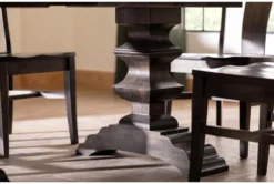 Barton Dew 104" Extension Dining Table -Home Furniture 297383 grey wood dining table room 49