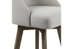 Marshall Grey Bar Stool With Swivel Seat -Home Furniture 297858 grey wood bar stool detail 44