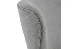 Tristan Light Grey Dining Side Chair -Home Furniture 297871 grey wood dining chair detail 44