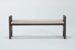 Gustav 60" Bench With Upholstered Seat By Nate Berkus + Jeremiah Brent