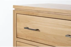 Warren 6 Drawer Dresser -Home Furniture 298544 brown wood dresser detail 44