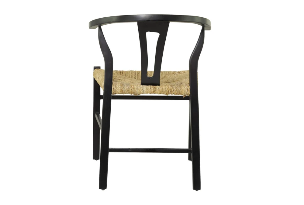 Black Wishbone Dining Chair 4 Black Wishbone Dining Chair - Image 4
