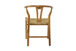 Brown Wishbone Dining Chair -Home Furniture 299632 back 82