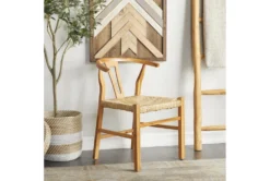 Brown Wishbone Dining Chair -Home Furniture 299632 room 85