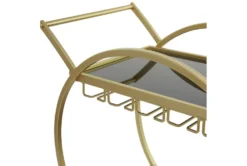Gold Rolling Round Bar Cart 13 Gold Rolling Round Bar Cart -Home Furniture 299637 detail 44