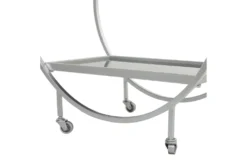 Silver Rolling Round Bar Cart -Home Furniture 299638 detail 45