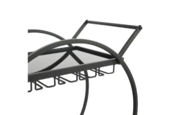 Black Rolling Round Bar Cart 13 Black Rolling Round Bar Cart -Home Furniture 299639 detail 44