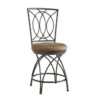 Bryan Big And Tall Metal Bronze Counter Stool