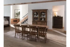 Riverson Oatmeal 72"-96" Extension Dining Table 11 Riverson Oatmeal 72"-96" Extension Dining Table -Home Furniture 299926 brown wood dining table room 47